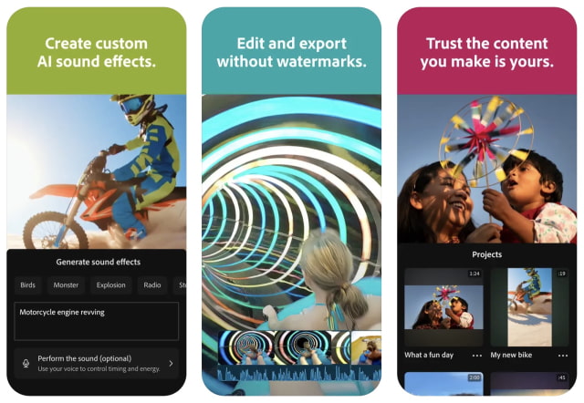 Free Adobe Premiere Video Editing App With AI Now Available on iPhone [Download]