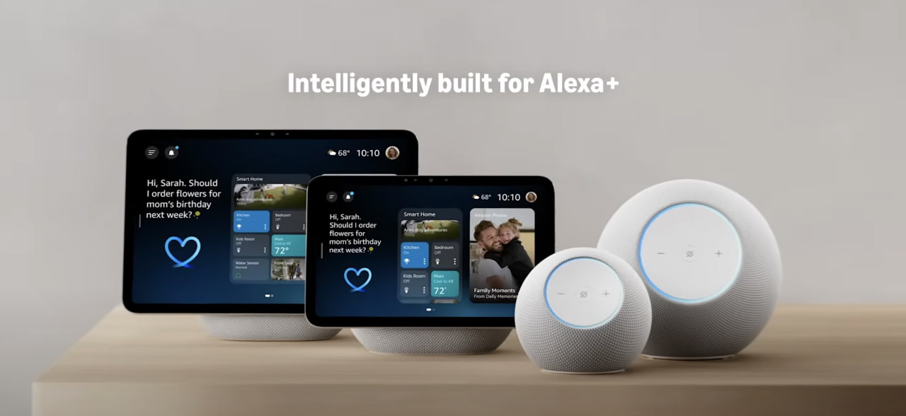 Amazon обновляет линейку устройств Echo: новые умные колонки и дисплеи с искусственным интеллектом [Видео]