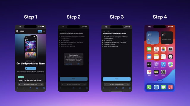 Epic Games Says Apple&#039;s Removal of &#039;Scare Screens&#039; Leads to 60% Fewer Abandoned Installs