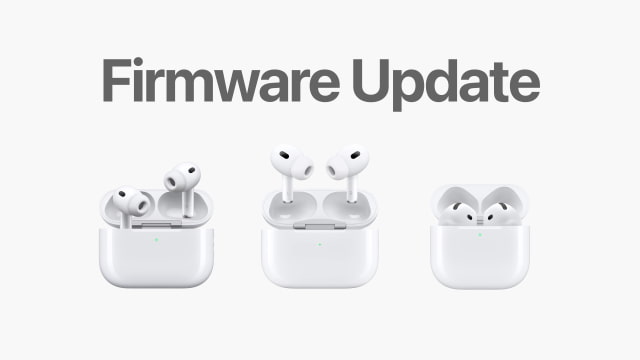 Apple Releases Firmware Update for AirPods Pro 3, AirPods Pro 2, AirPods 4