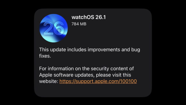 Apple Seeds watchOS 26.1, tvOS 26.1, and visionOS 26.1 Release Candidates [Download]