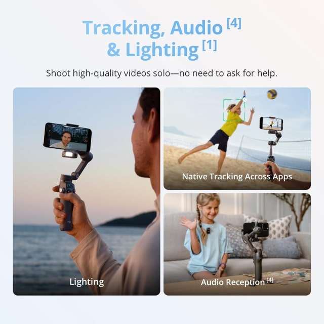 DJI Unveils Osmo Mobile 8 With Apple DockKit for Native iPhone Tracking