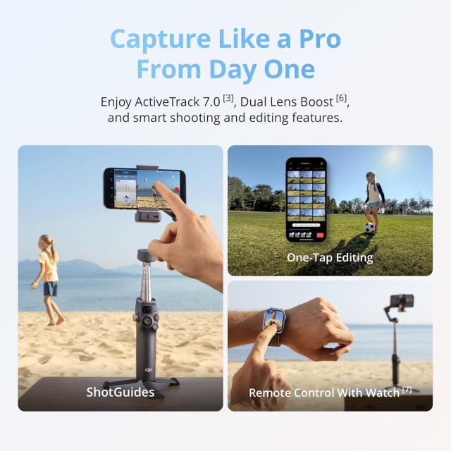 DJI Unveils Osmo Mobile 8 With Apple DockKit for Native iPhone Tracking