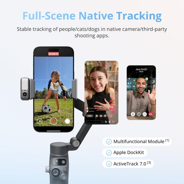 DJI Unveils Osmo Mobile 8 With Apple DockKit for Native iPhone Tracking