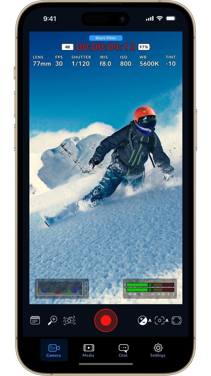 Blackmagic Camera App Gets Live Streaming to YouTube, Vimeo and Twitch