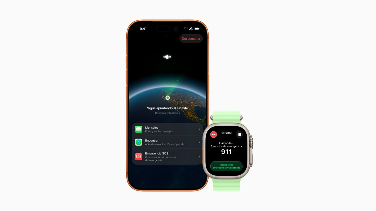 Apple запускает функцию «Экстренный вызов — SOS» через спутник в Мексике для iPhone и Apple Watch