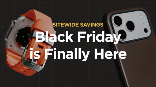 Nomad Black Friday Sale: Up to 75% Off iPhone Cases, Apple Watch Bands, and Chargers