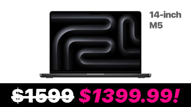 MacBook Pro M5 Drops to New All-Time Low of $1399.99! [Deal]