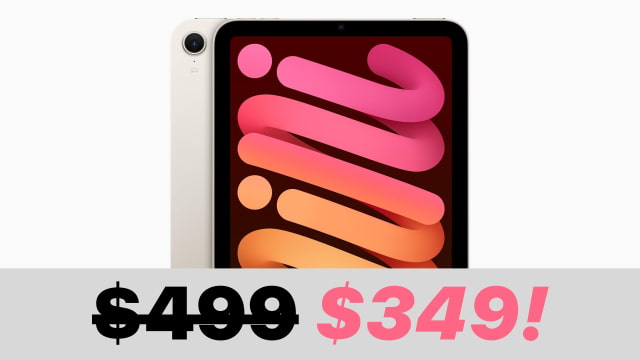 iPad mini 7 Falls to New All-Time Low of $349 [Cyber Monday 2025]