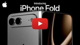 Apple's 'Crease-Free' Foldable iPhone Rumors Visualized in New 3D Renders [Video]