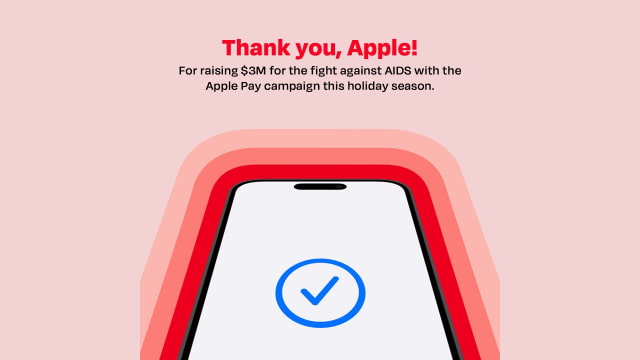 Apple Raises $3 Million for The Global Fund Through Holiday Apple Pay Campaign