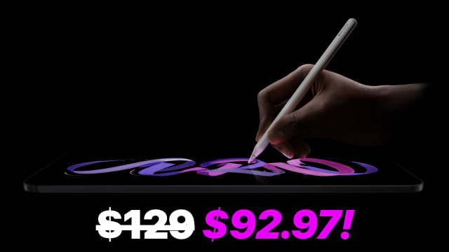 Apple Pencil Pro Drops to $92.97, 27% Off [Deal]