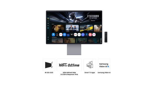 Samsung's 32-Inch M9 OLED Monitor Drops to $1,299 [Deal]