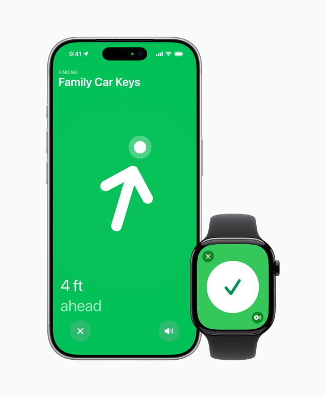 Apple Unveils Second-Gen AirTag With 50% More Range and Precision Finding on Apple Watch