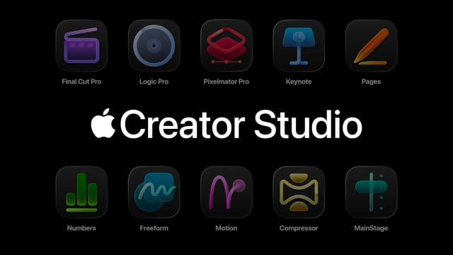 Apple Creator Studio Subscription Now Available for $12.99/Month