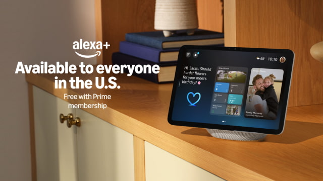 Amazon's Alexa+ AI Assistant Launches Nationwide in the U.S., Included With Prime