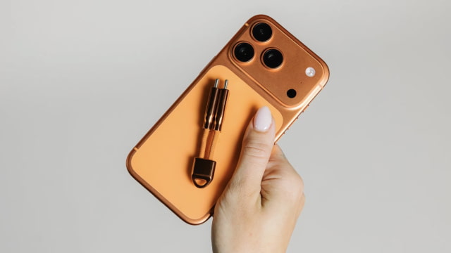 Nomad Launches Limited Edition 'Stellar Orange' ChargeKey to Match iPhone 17 Pro