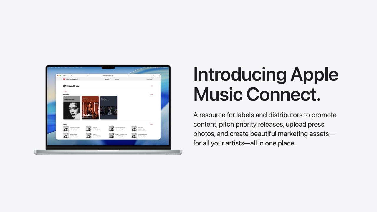 Apple запускает Apple Music Connect с новыми инструментами продвижения и маркетинга