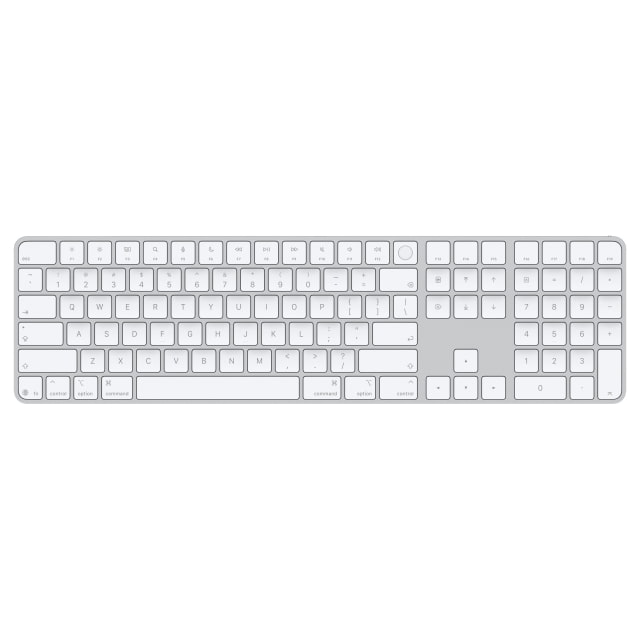 Magic Keyboard (USB-C) (Touch ID, Numeric Keypad, White)