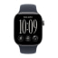 Apple Watch Series 12 (42mm, GPS, Aluminum, Space Gray) with Sport Band (S/M, Navy Blue)