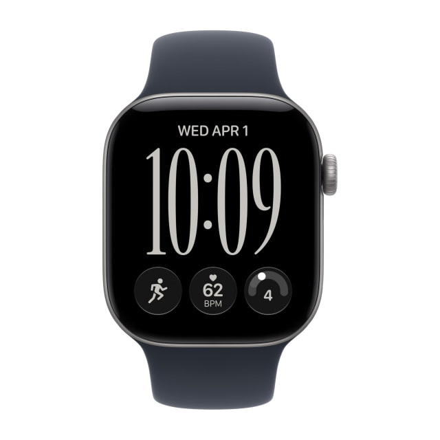 Apple Watch Series 12 (42mm, GPS, Aluminum, Space Gray) with Sport Band (S/M, Navy Blue) Apple Watch Series 12 (42mm, GPS, Aluminum, Space Gray) with Sport Band (S/M, Navy Blue)