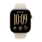 Apple Watch Series 12 (46mm, GPS, Aluminum, Light Gold) with Sport Band (M/L, Sand)