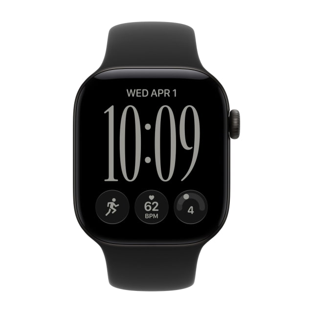 Apple Watch Series 12 (42mm, Cellular, Aluminum, Black) with Sport Band (S/M, Black) Apple Watch Series 12 (42mm, Cellular, Aluminum, Black) with Sport Band (S/M, Black)