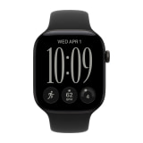 Apple Watch Series 12 (46mm, Cellular, Aluminum, Black) with Sport Band (M/L, Black)