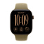 Apple Watch Series 12 (46mm, Cellular, Aluminum, Dark Bronze) with Sport Band (M/L, Olive)