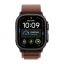 Apple Watch Ultra (4th Generation) (49mm, Cellular, Titanium, Black) with Alpine Loop Band (Large, Burgundy)
