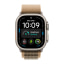 Apple Watch Ultra (4th Generation) (49mm, Cellular, Titanium, Natural) with Alpine Loop Band (Large, Desert)