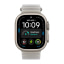 Apple Watch Ultra (4th Generation) (49mm, Cellular, Titanium, Natural) with Ocean Band (Translucent Gray)