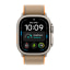 Apple Watch Ultra (4th Generation) (49mm, Cellular, Titanium, Natural) with Trail Loop Band (M/L, Sand)