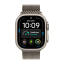 Apple Watch Ultra (4th Generation) (49mm, Cellular, Titanium, Natural) with Milanese Loop Band (Large, Natural)