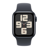 Apple Watch SE (2nd Generation) (40mm, GPS, Aluminum, Midnight) with Sport Band (M/L, Midnight)