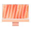 iMac (M6) (24-inch, 12-core CPU, 12-core GPU, 16GB RAM, 256GB SSD, Orange)
