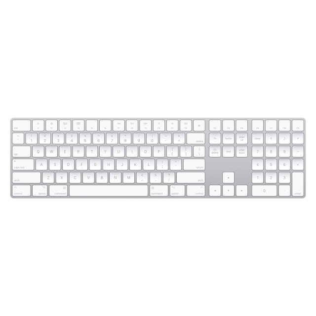 Magic Keyboard with Numeric Keypad (White)