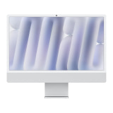 iMac (M4) (24-inch, 4-ports, 16GB RAM, 256GB SSD, Silver)