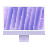 iMac (M4) (24-inch, 4-ports, 16GB RAM, 256GB SSD, Purple)