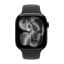 Apple Watch Series 11 (46mm, Cellular, Aluminum, Jet Black) with Sport Band (M/L, Black)