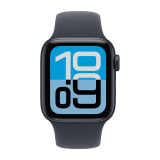 Apple Watch SE (3rd Generation) (40mm, GPS, Aluminum, Midnight) with Sport Band (S/M, Midnight)