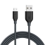 Anker PowerLine Micro USB Cable - 6ft (Black)