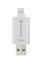 Transcend JetDrive Go 300 Lightning/USB Flash Drive - 128GB (Silver)