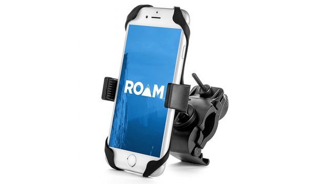 Holds Phones Up to 3.5 Wide, iPhone 7/7 Plus Galaxy S7 Adjustable Fits iPhone 6s / 6s Plus Roam Universal Premium Bike Phone Mount Holder for Motorcycle/Bike Handlebars