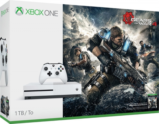 Microsoft Xbox One S 1TB Console - Gears of War 4 Bundle