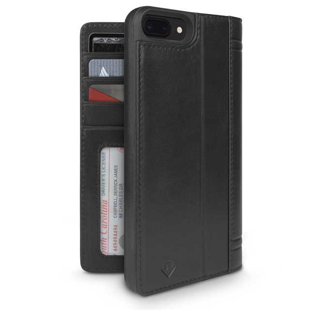 Twelve South Journal Case for iPhone 8 Plus and iPhone 7 Plus (Black)