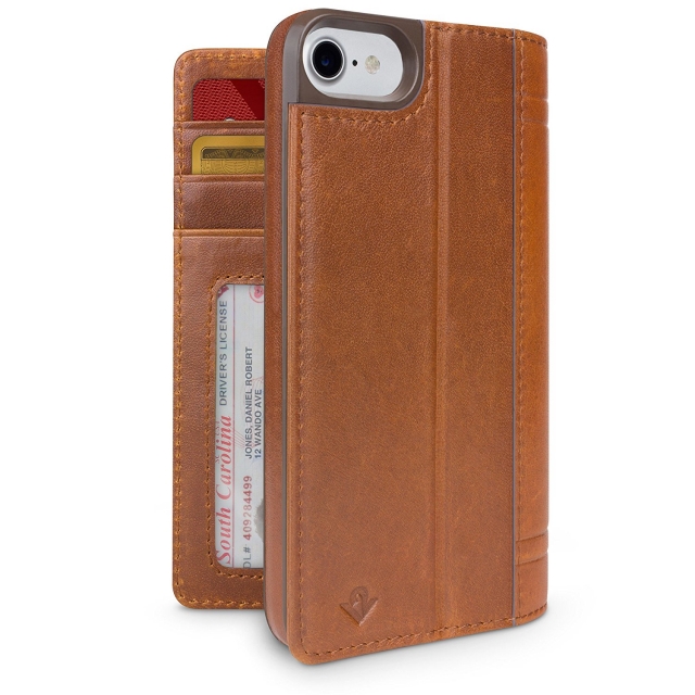 Twelve South Journal Case for iPhone 8 Plus and iPhone 7 Plus (Cognac)
