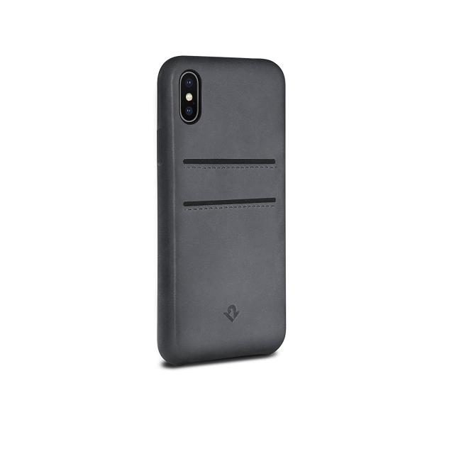Twelve South Relaxed Leather Case for iPhone X (Earl Grey