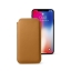Lucrin Ultra Thin Leather Sleeve for iPhone X (Natural) - $69.00