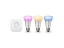 Philips Hue White and Color Ambiance A19 Starter Kit [3 Bulbs]